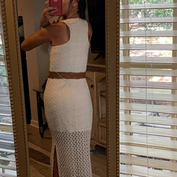 American Rag cream lace maxi dress - Picture 2 of 6